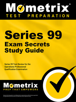 cover image of Series 99 Exam Secrets Study Guide